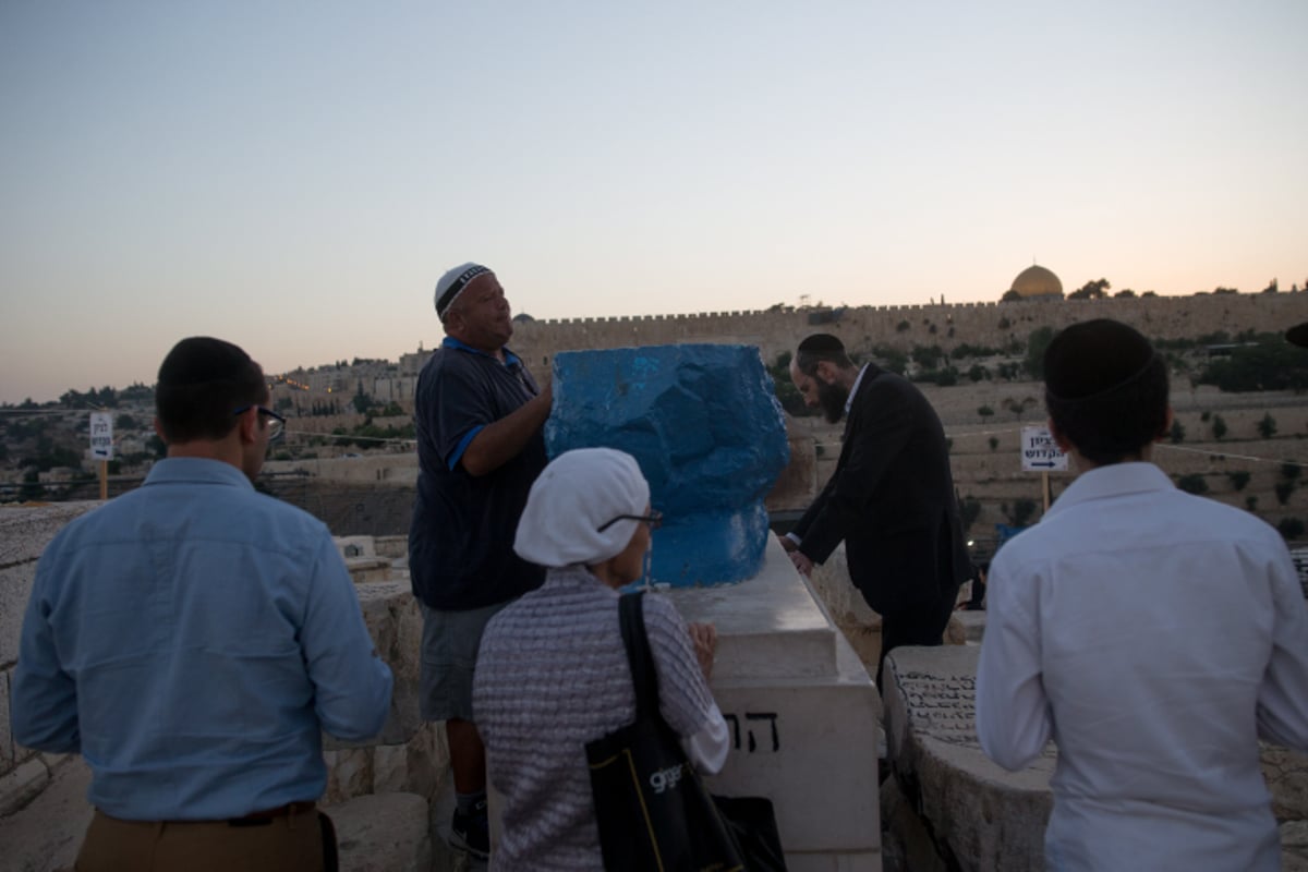 תיעוד: העלייה לציון בעל ה"אור החיים" זיע"א