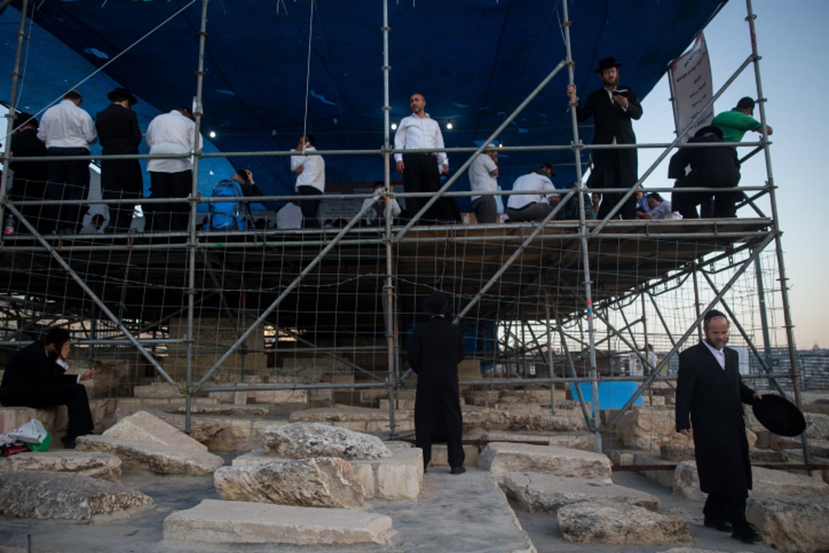 תיעוד: העלייה לציון בעל ה"אור החיים" זיע"א