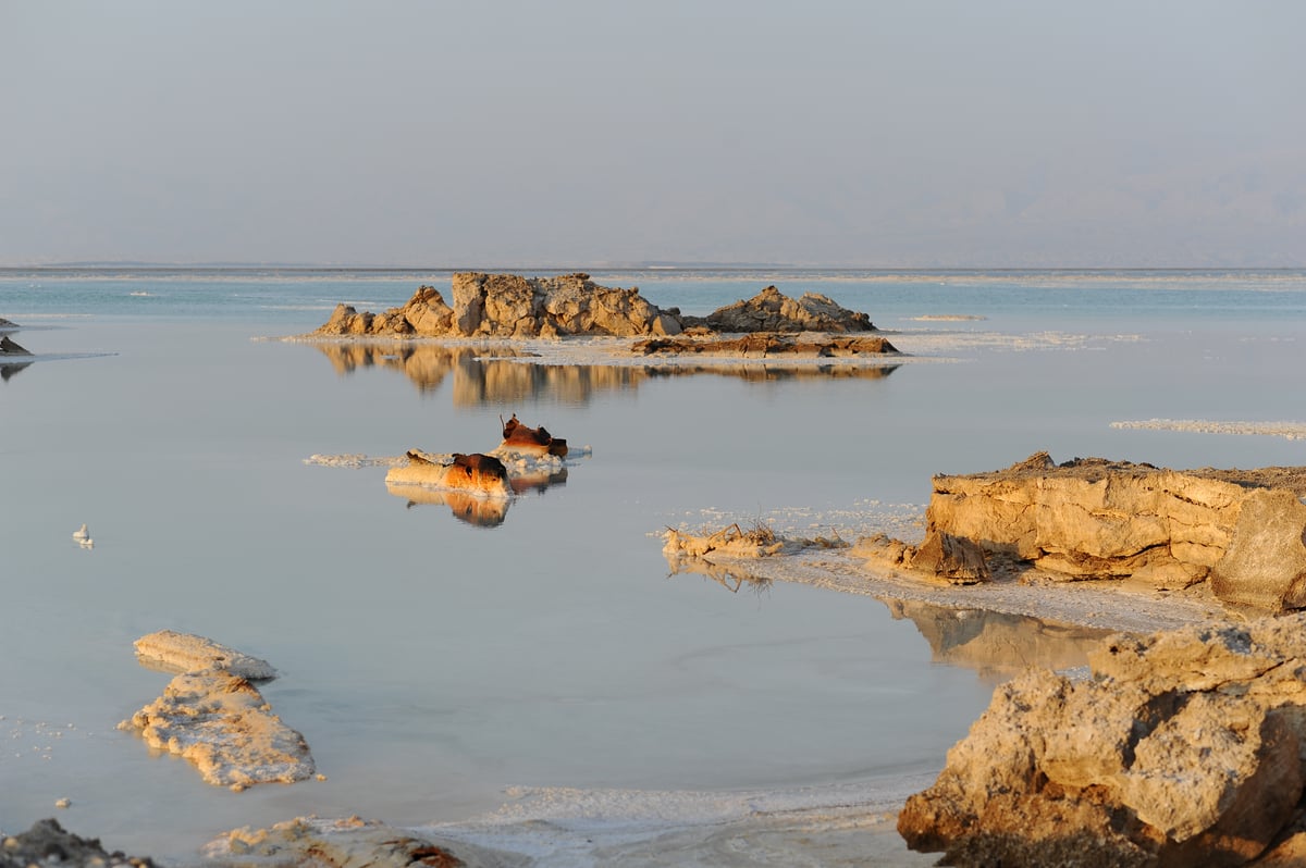 מתייבש והולך: תיעוד עצוב מים המלח