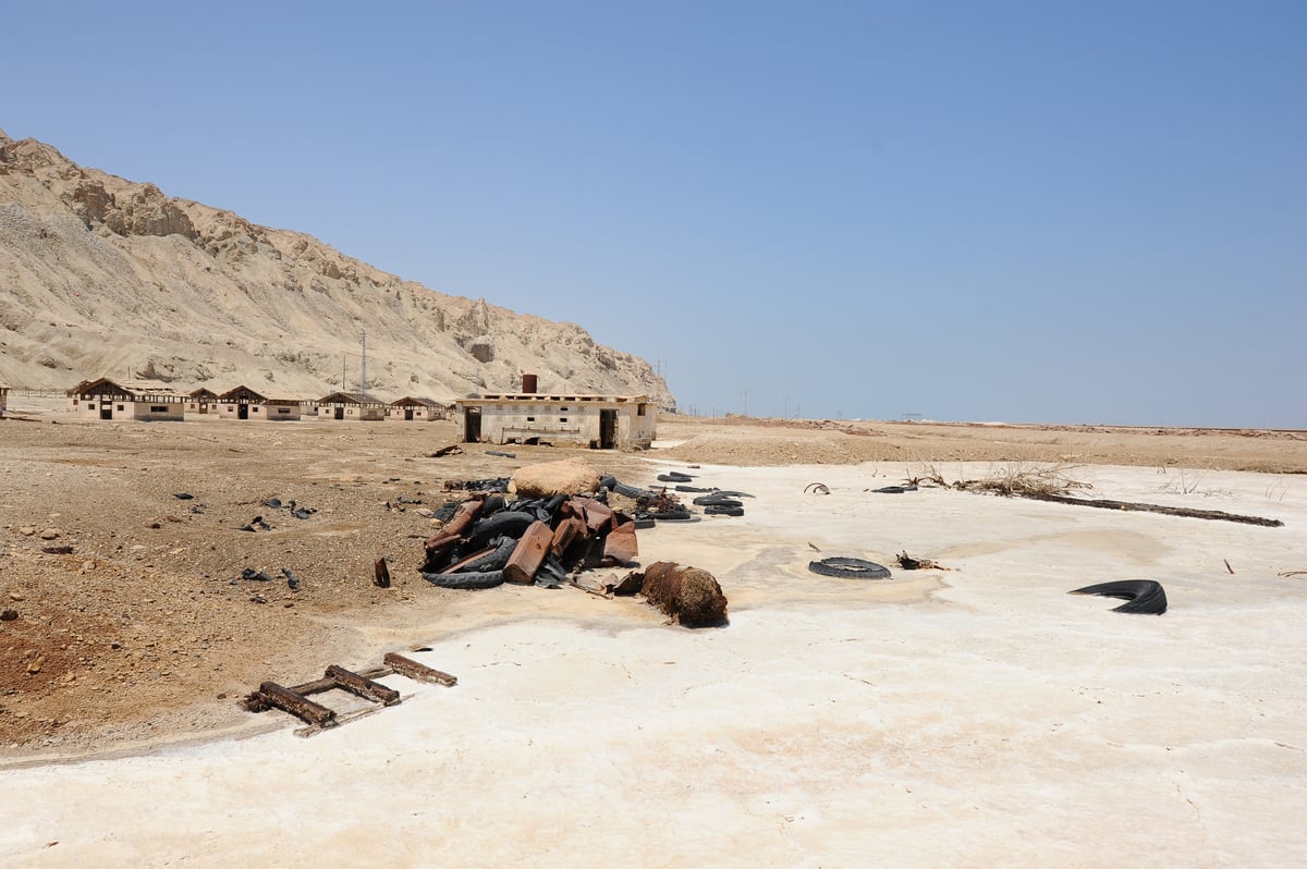 מתייבש והולך: תיעוד עצוב מים המלח