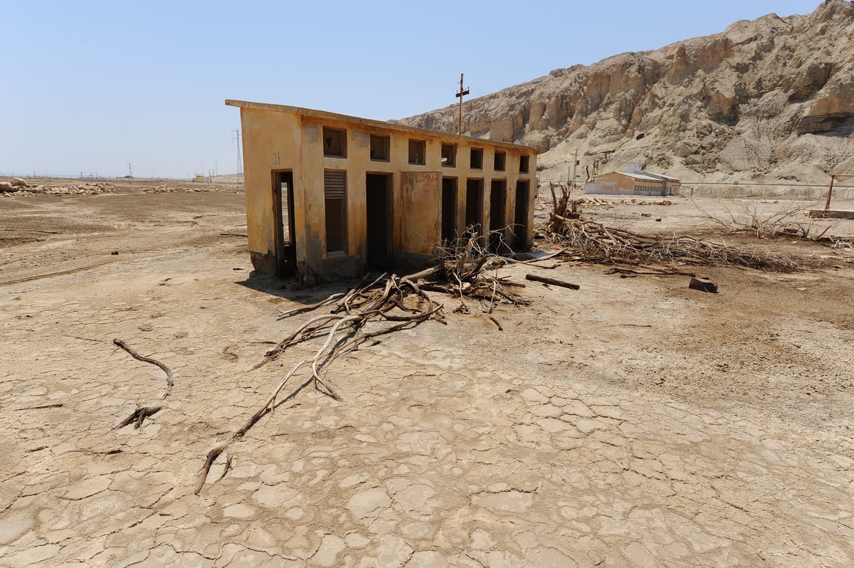 מתייבש והולך: תיעוד עצוב מים המלח