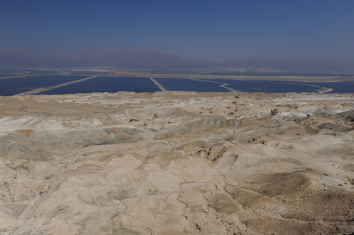 מתייבש והולך: תיעוד עצוב מים המלח