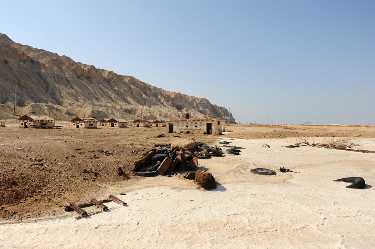 מתייבש והולך: תיעוד עצוב מים המלח