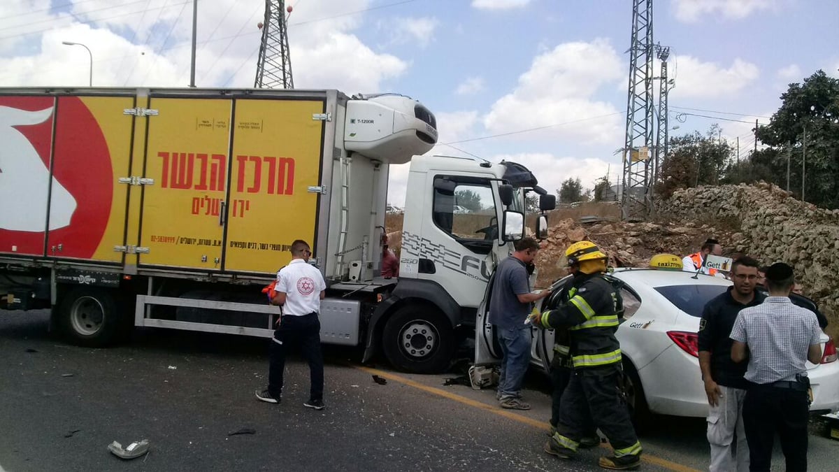 בכניסה לביתר עילית: אישה נפצעה בינוני