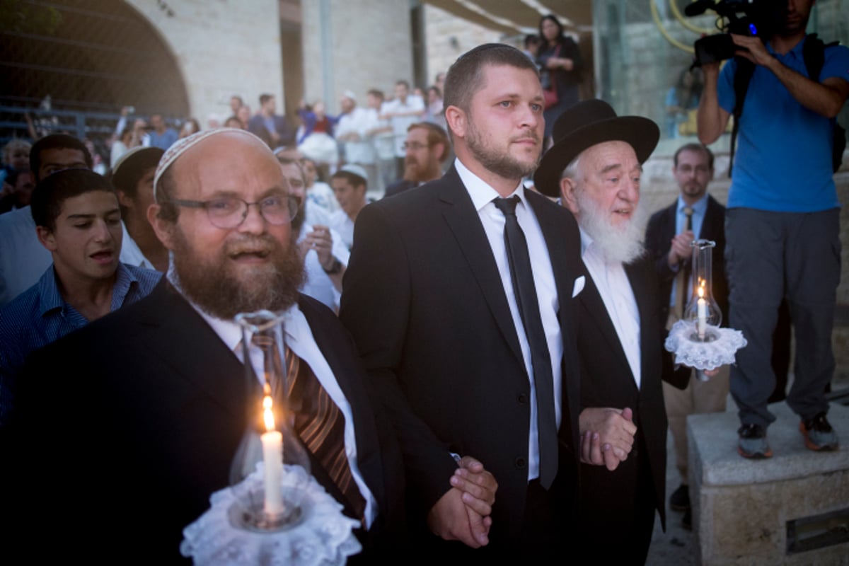 צפו בגלריה: החתן שניצל מהפיגוע התחתן