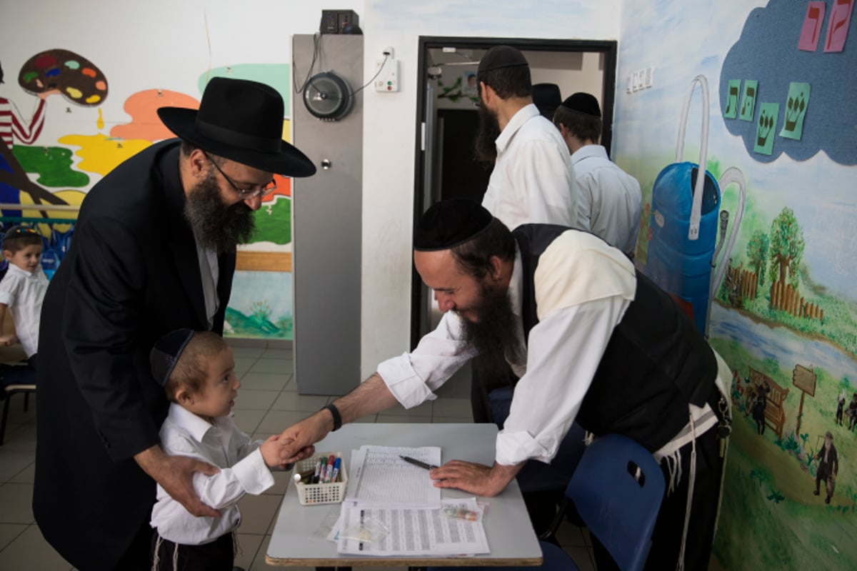 גלריה: פתיחת השנה בחיידר חב"ד בביתר