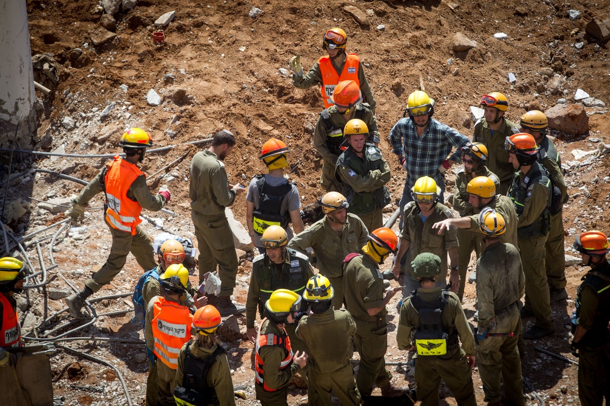 תיעוד ענק: זירת ההרס בהתרסקות בתל אביב