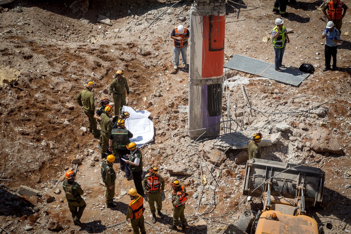 תיעוד ענק: זירת ההרס בהתרסקות בתל אביב