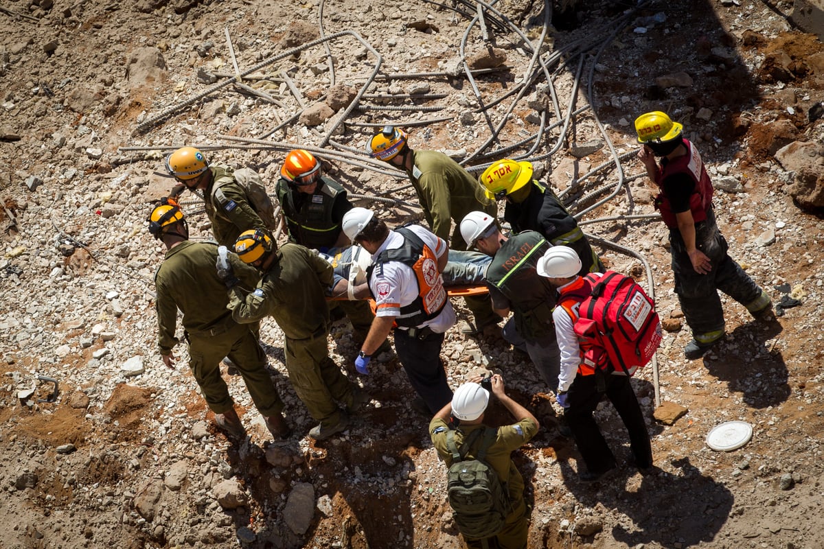 תיעוד ענק: זירת ההרס בהתרסקות בתל אביב