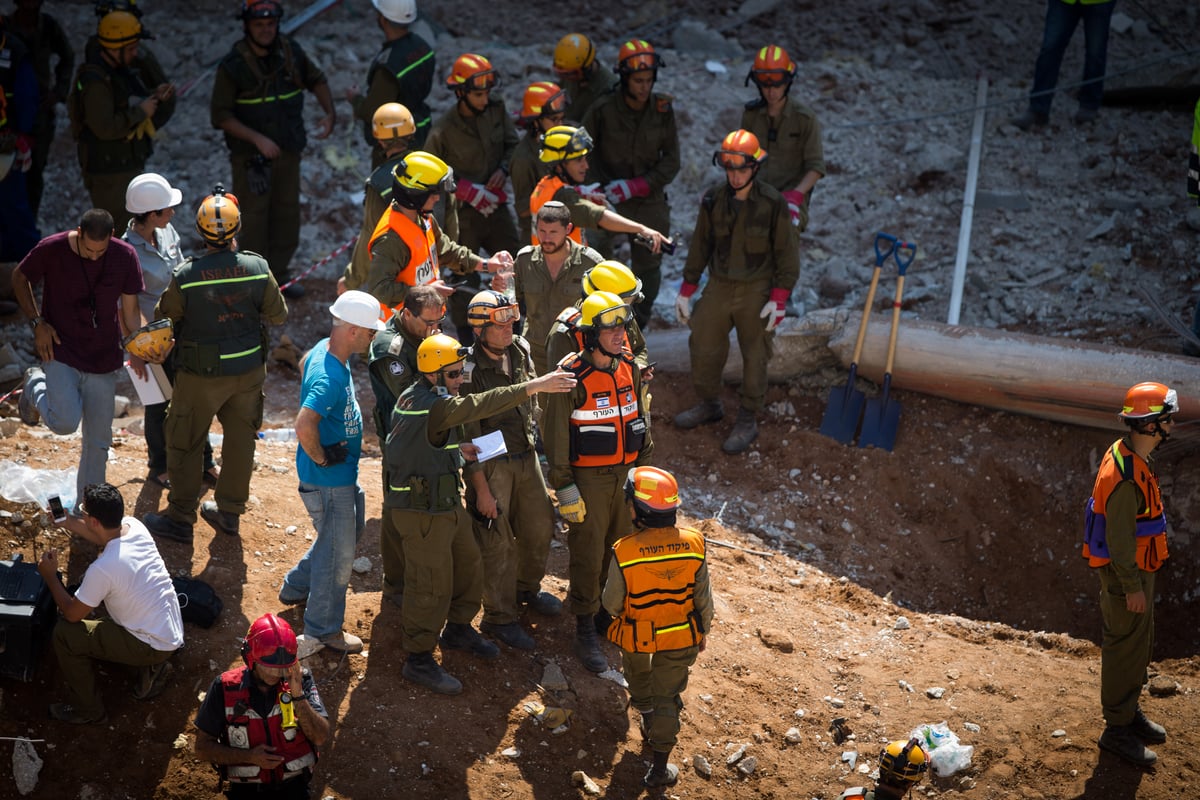 תיעוד ענק: זירת ההרס בהתרסקות בתל אביב