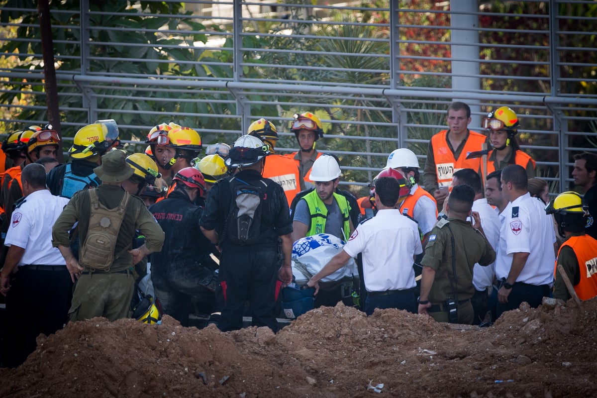 תיעוד ענק: זירת ההרס בהתרסקות בתל אביב