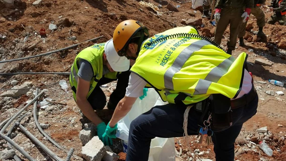 תיעוד ענק: זירת ההרס בהתרסקות בתל אביב