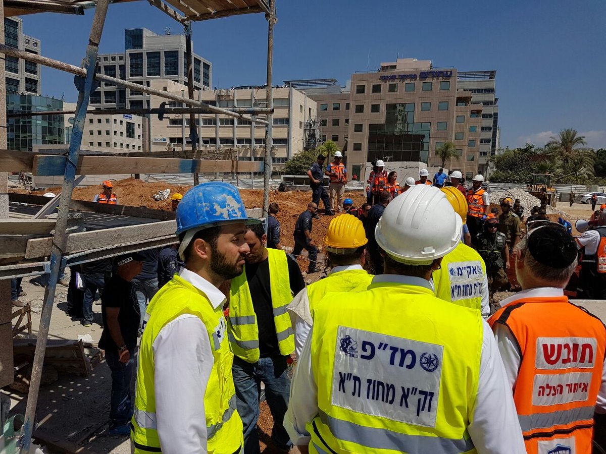 תיעוד ענק: זירת ההרס בהתרסקות בתל אביב