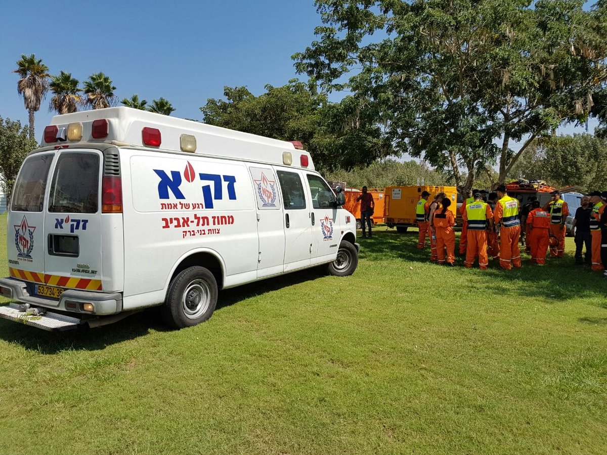 תיעוד ענק: זירת ההרס בהתרסקות בתל אביב