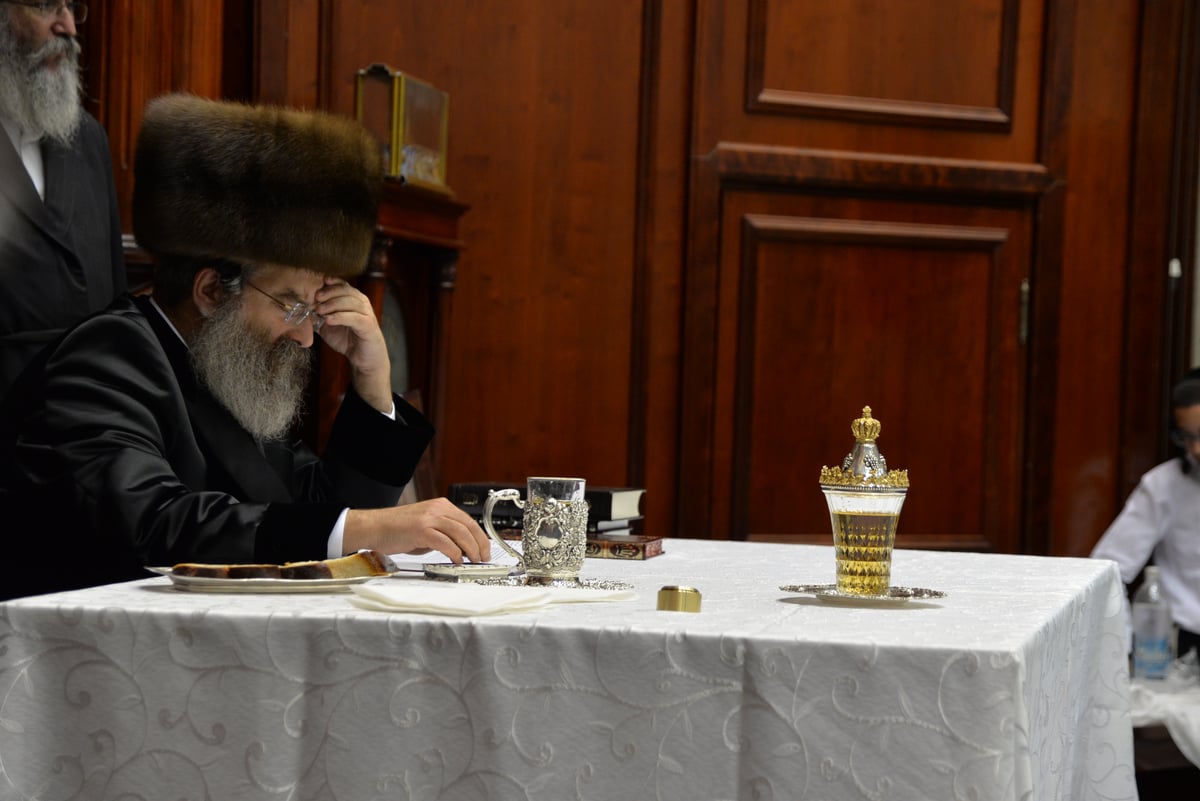 גלריה: טיש היארצייט של חסידות סדיגורה