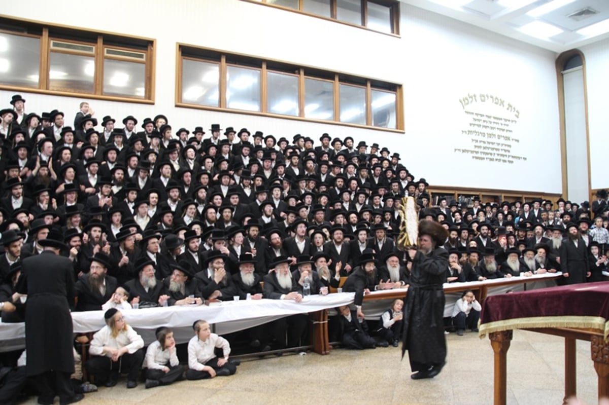 תיעוד: רחמסטריווקא חגגה עם ספר התורה החדש