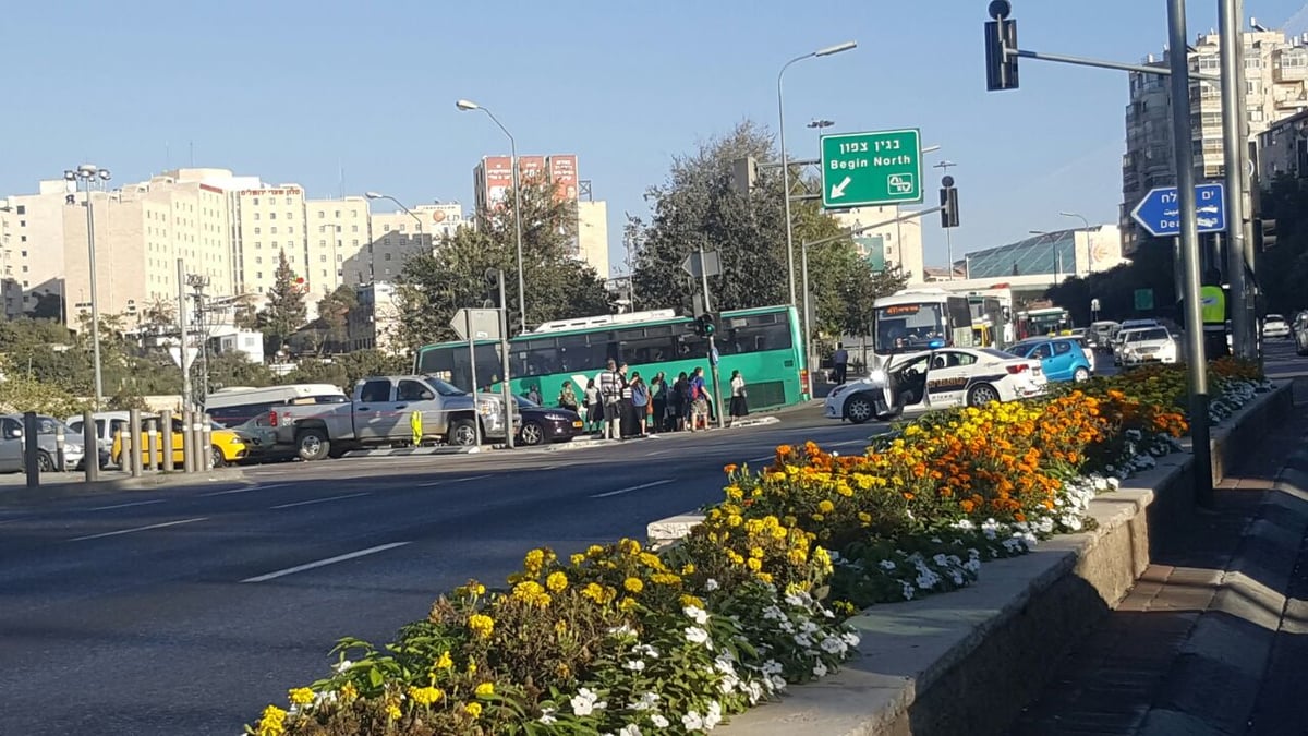 העומסים בכניסה לעיר