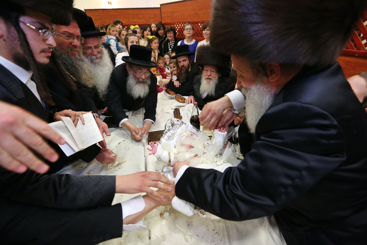 תיעוד: פדיון הבן לנכד הגאון רבי משה פריד