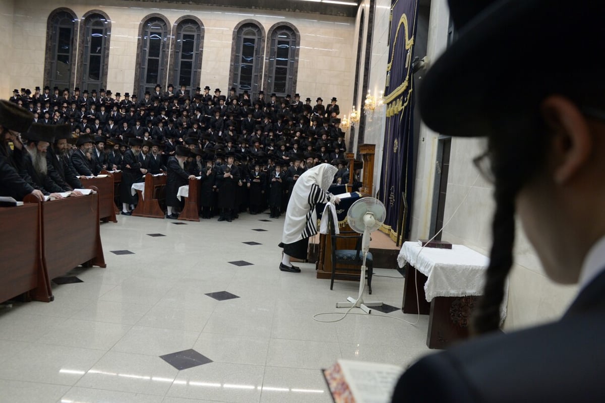 אלפים באמירת הסליחות הראשונות בחצרות הקודש | צפו