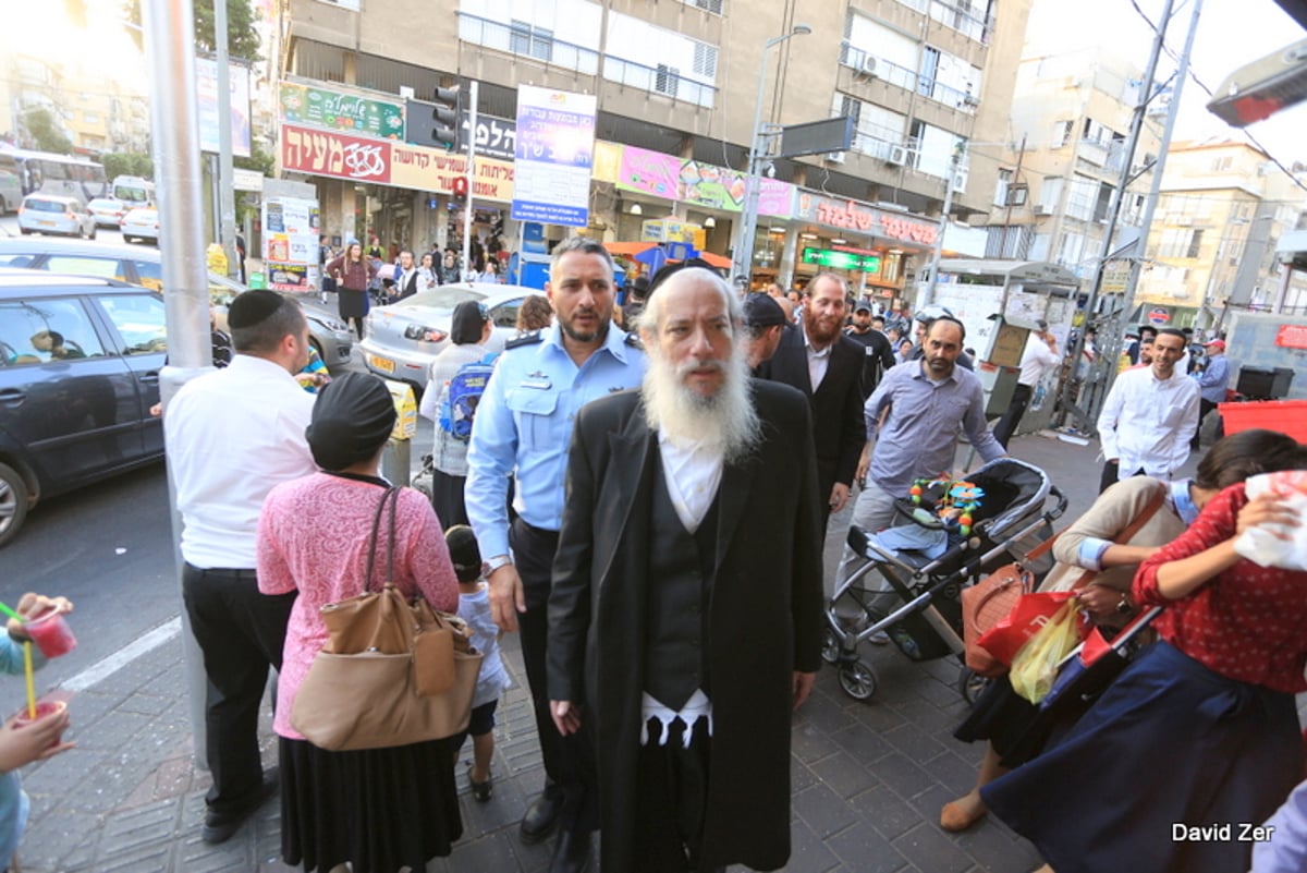 ומי בא לביקור בבני ברק? מפקד מרחב דן שי אזולאי