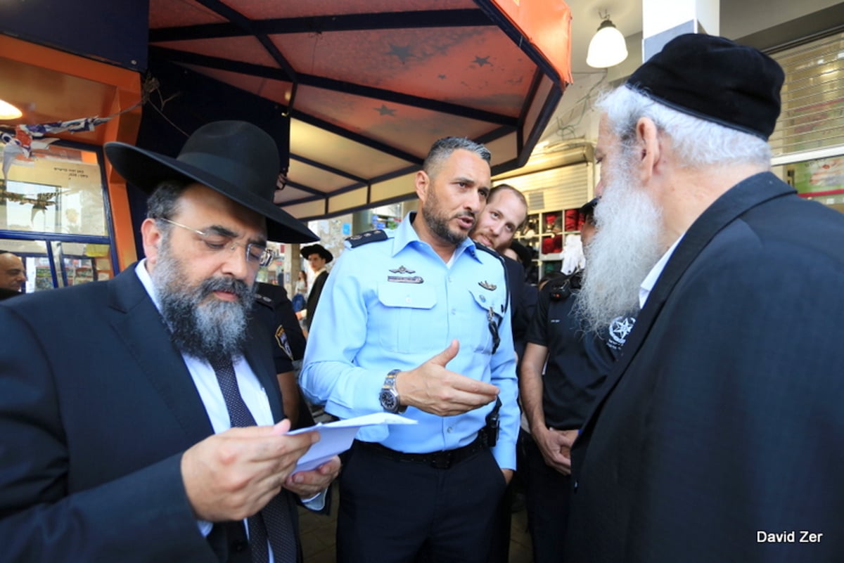 ומי בא לביקור בבני ברק? מפקד מרחב דן שי אזולאי