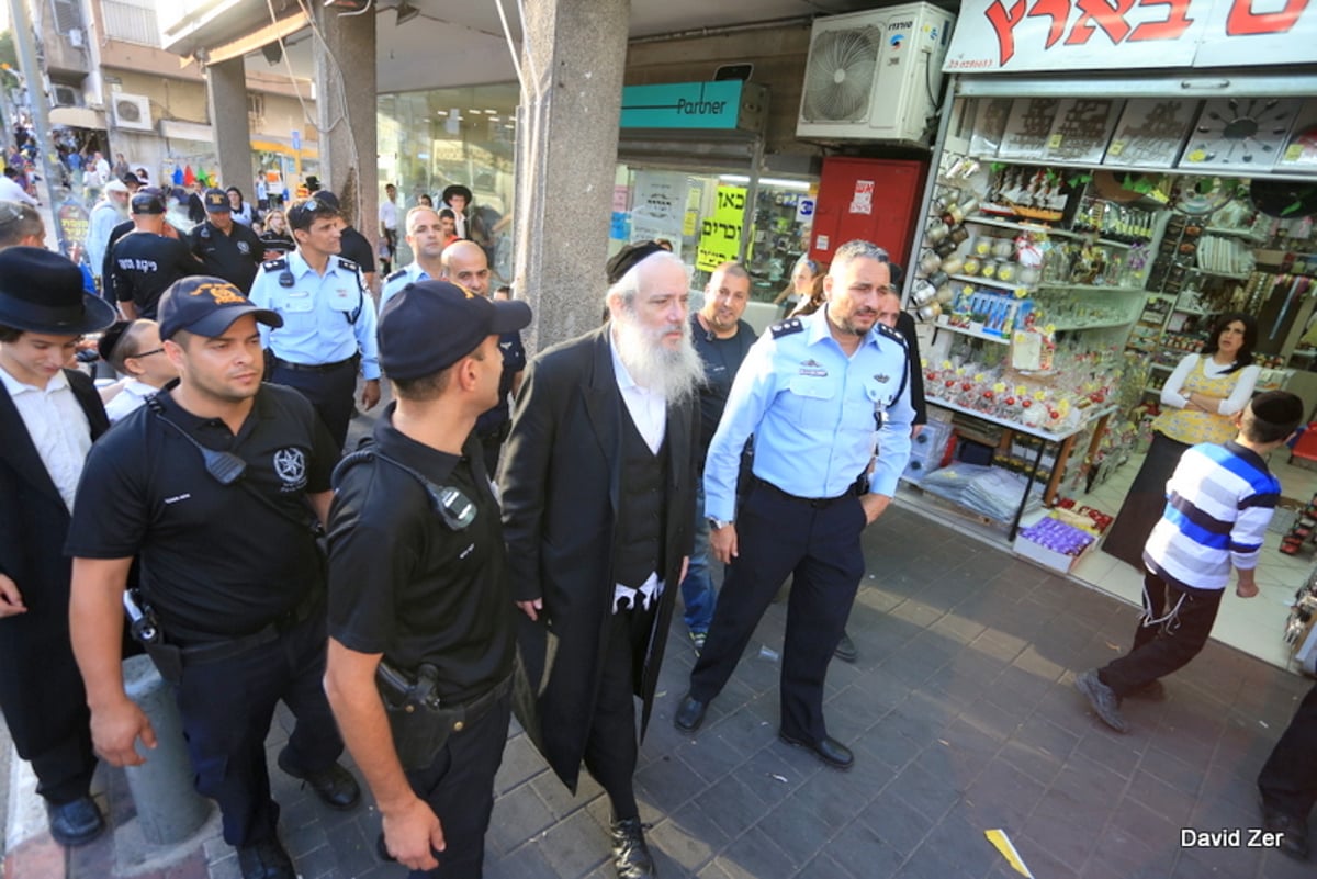 ומי בא לביקור בבני ברק? מפקד מרחב דן שי אזולאי