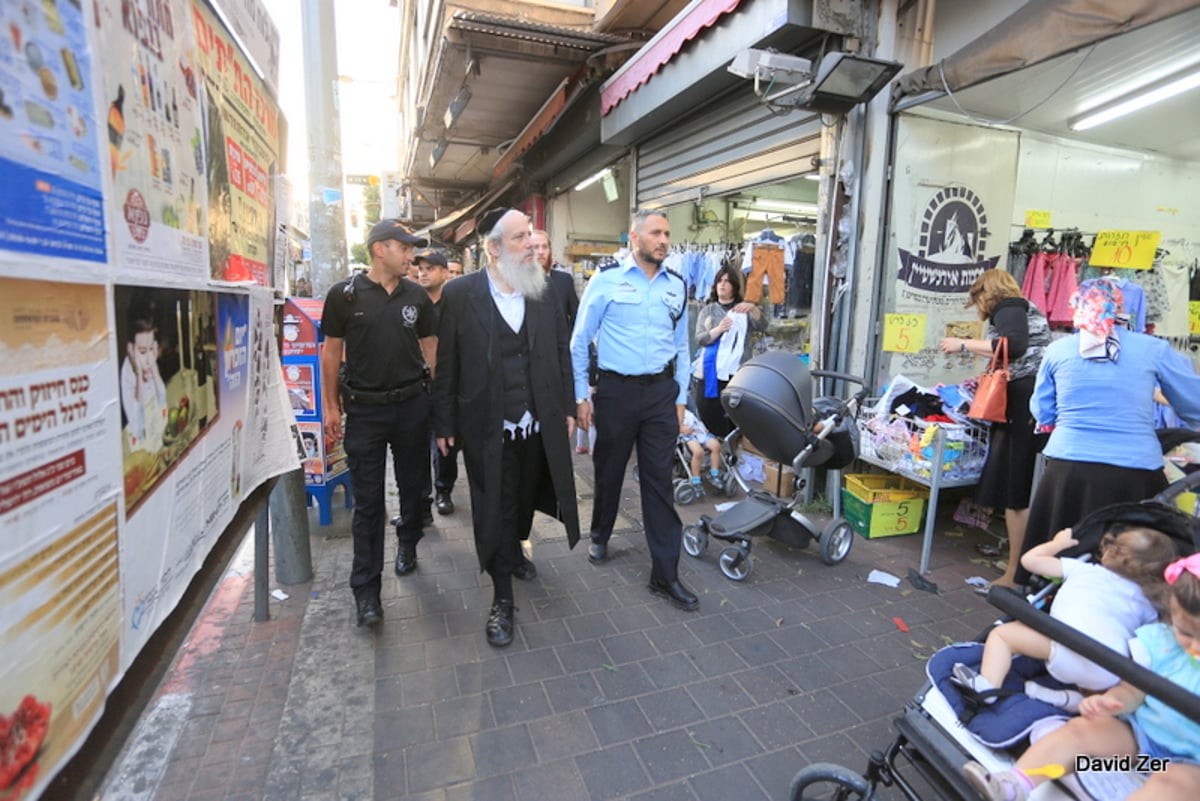 ומי בא לביקור בבני ברק? מפקד מרחב דן שי אזולאי