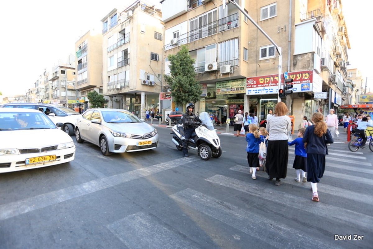 ומי בא לביקור בבני ברק? מפקד מרחב דן שי אזולאי