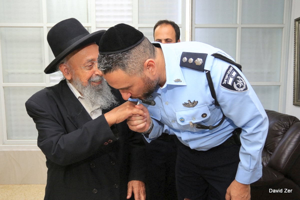 ומי בא לביקור בבני ברק? מפקד מרחב דן שי אזולאי