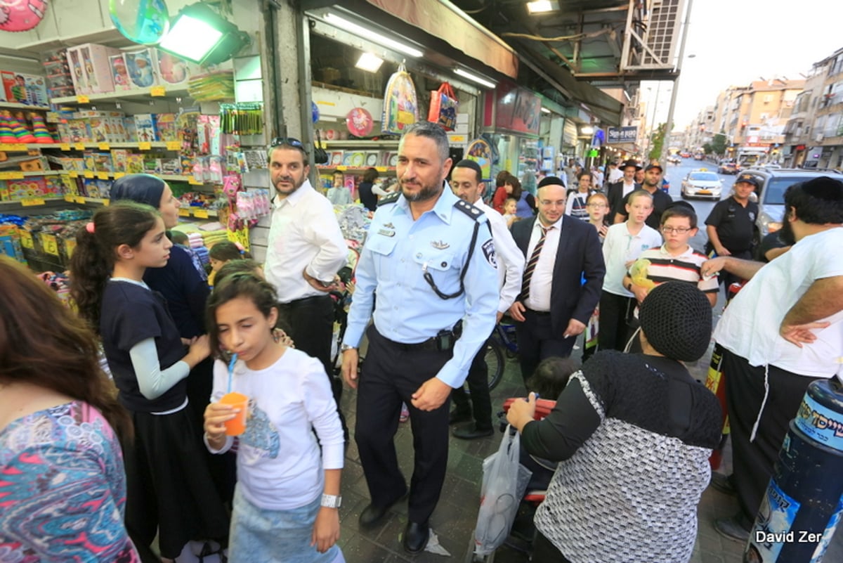 ומי בא לביקור בבני ברק? מפקד מרחב דן שי אזולאי