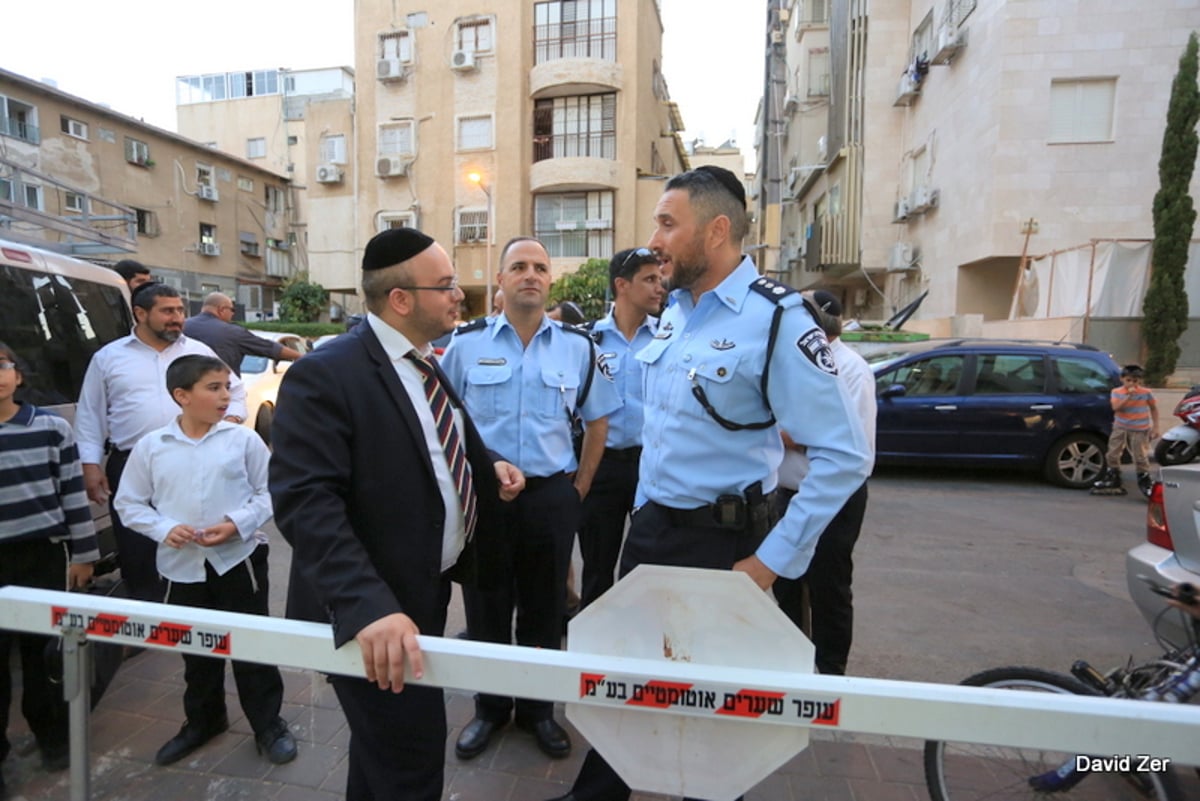 ומי בא לביקור בבני ברק? מפקד מרחב דן שי אזולאי