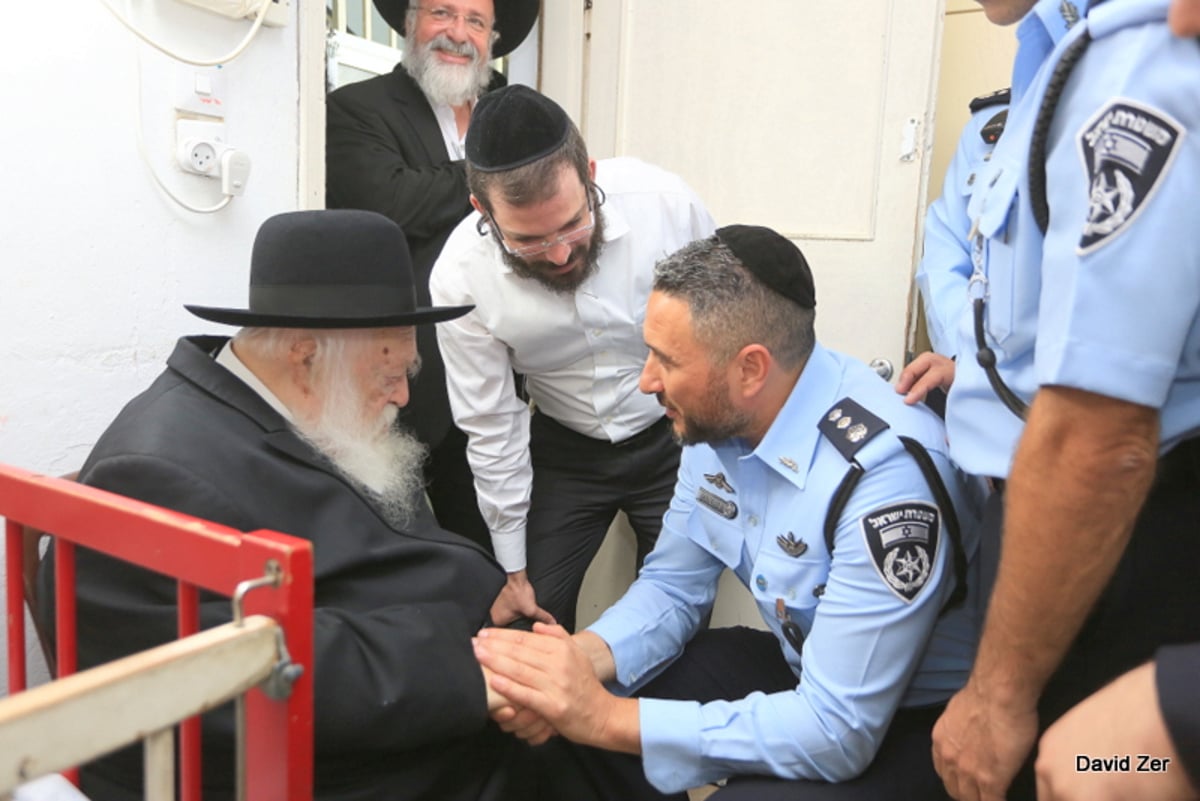 ומי בא לביקור בבני ברק? מפקד מרחב דן שי אזולאי