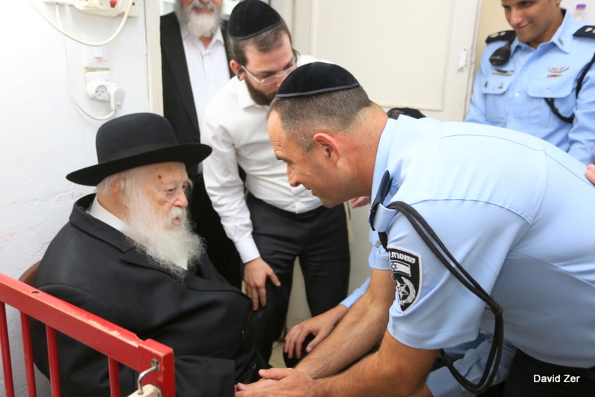 ומי בא לביקור בבני ברק? מפקד מרחב דן שי אזולאי