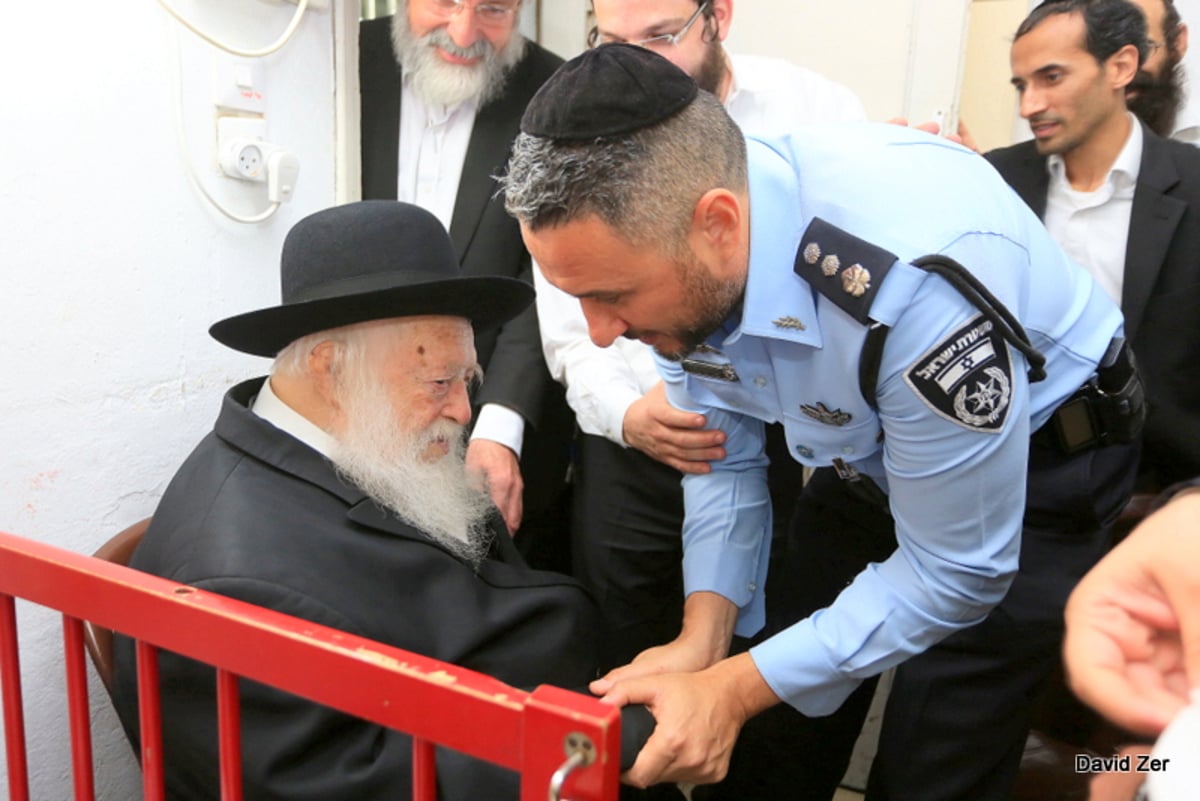 ומי בא לביקור בבני ברק? מפקד מרחב דן שי אזולאי