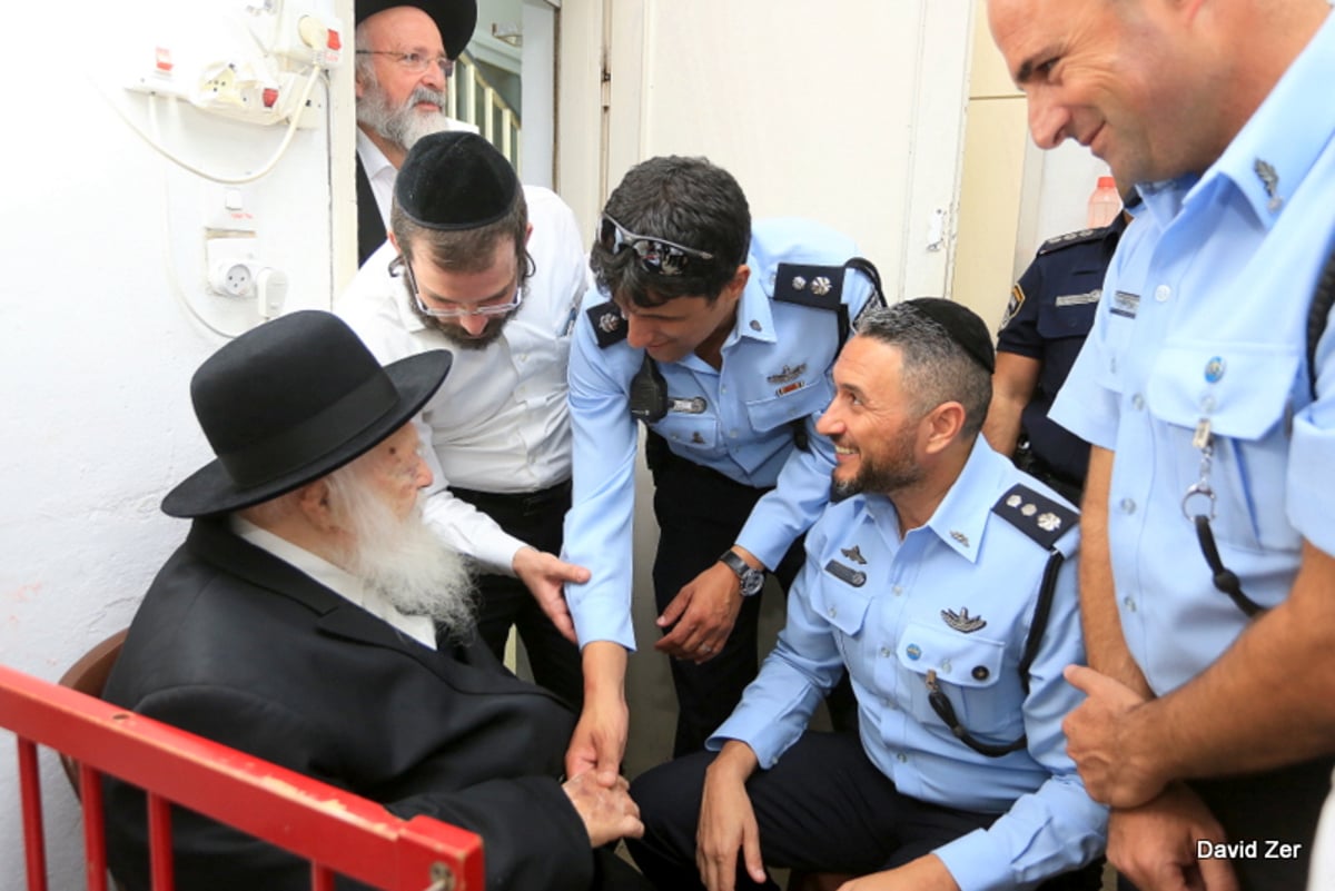 ומי בא לביקור בבני ברק? מפקד מרחב דן שי אזולאי