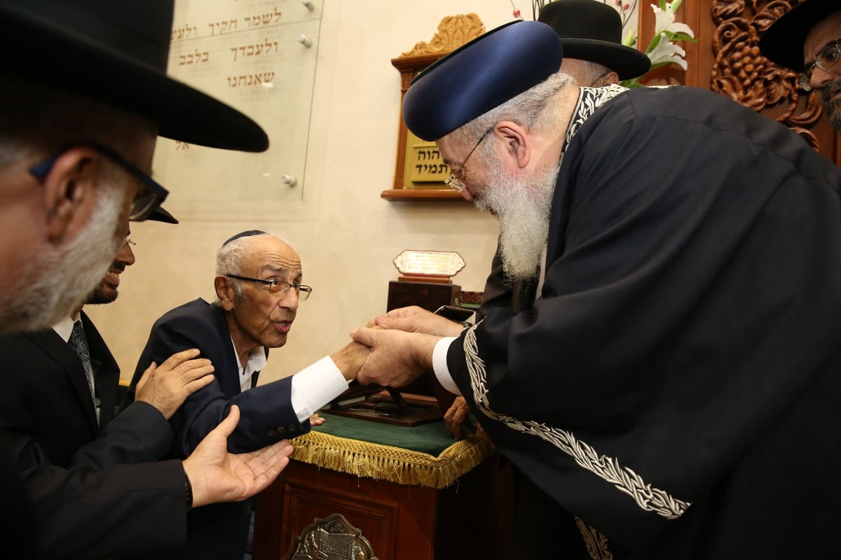 עצרת האחדות בראשות הגר"ש כהן והגר"ש עמאר