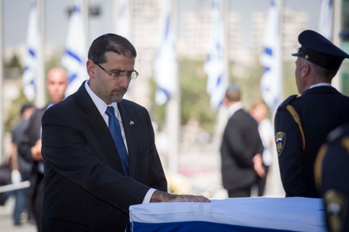 שגריר ארה"ב בישראל דן שפירו נפרד מפרס