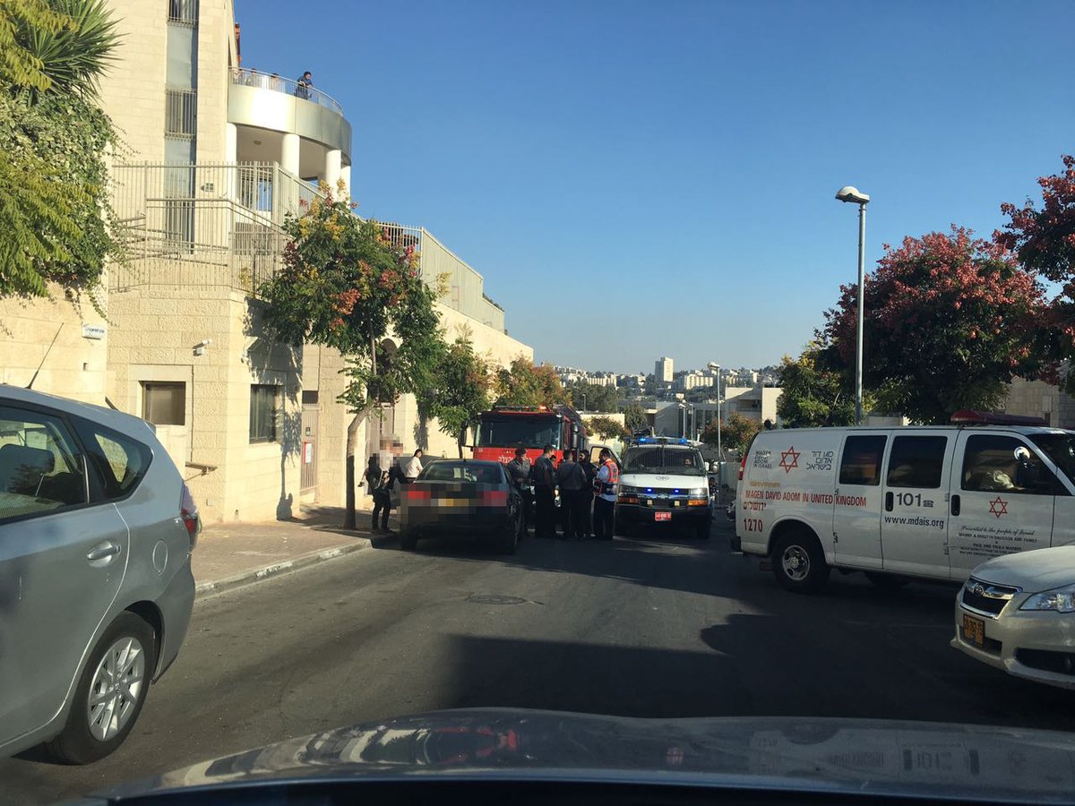 נס בירושלים: ילד חולץ במצב טוב מרכב נעול