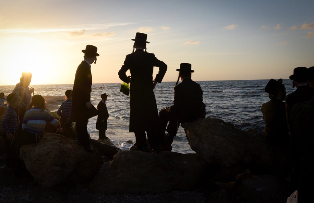 תיעוד: התשליך של קרעטשניף בחוף הים