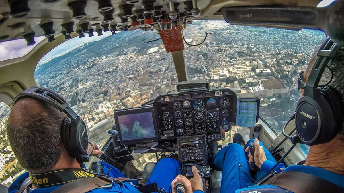 תיעוד מהאוויר: רבבות בברכת כהנים בכותל