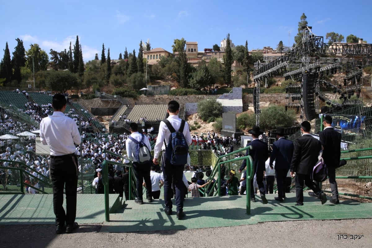 הצלחה לתנועת ש"ס: אלפים הקבילו את פני נשיא המועצת