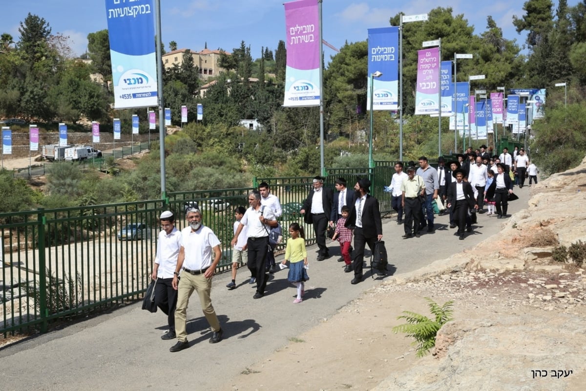 הצלחה לתנועת ש"ס: אלפים הקבילו את פני נשיא המועצת