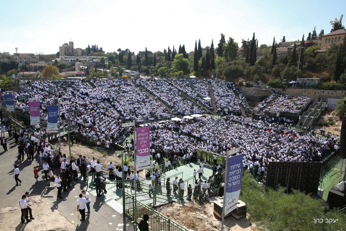 הצלחה לתנועת ש"ס: אלפים הקבילו את פני נשיא המועצת