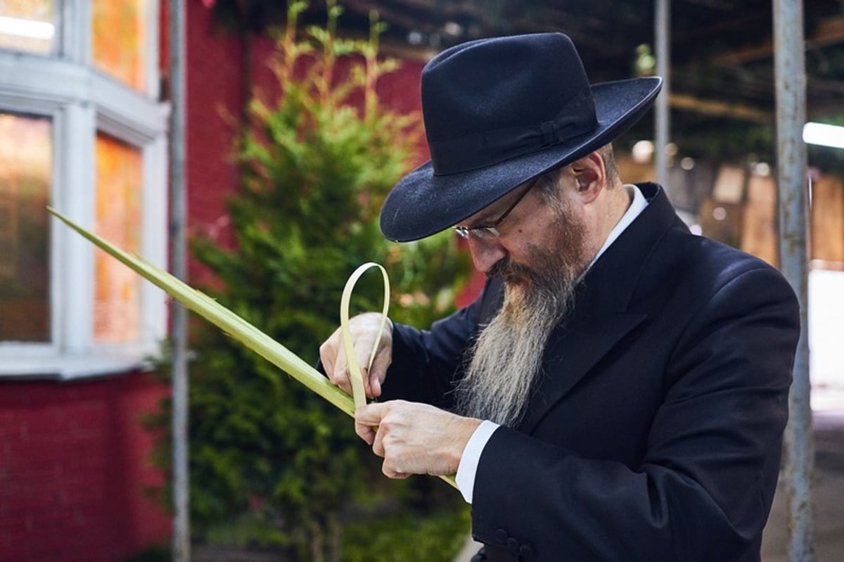 סוכות בסוכה הגדולה ביותר באירופה | תיעוד