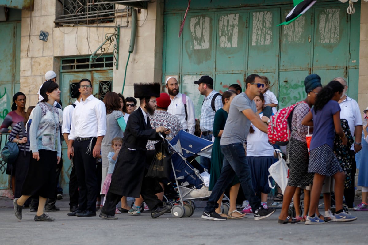 צפו בתיעוד: האבטחה הקפדנית בחברון