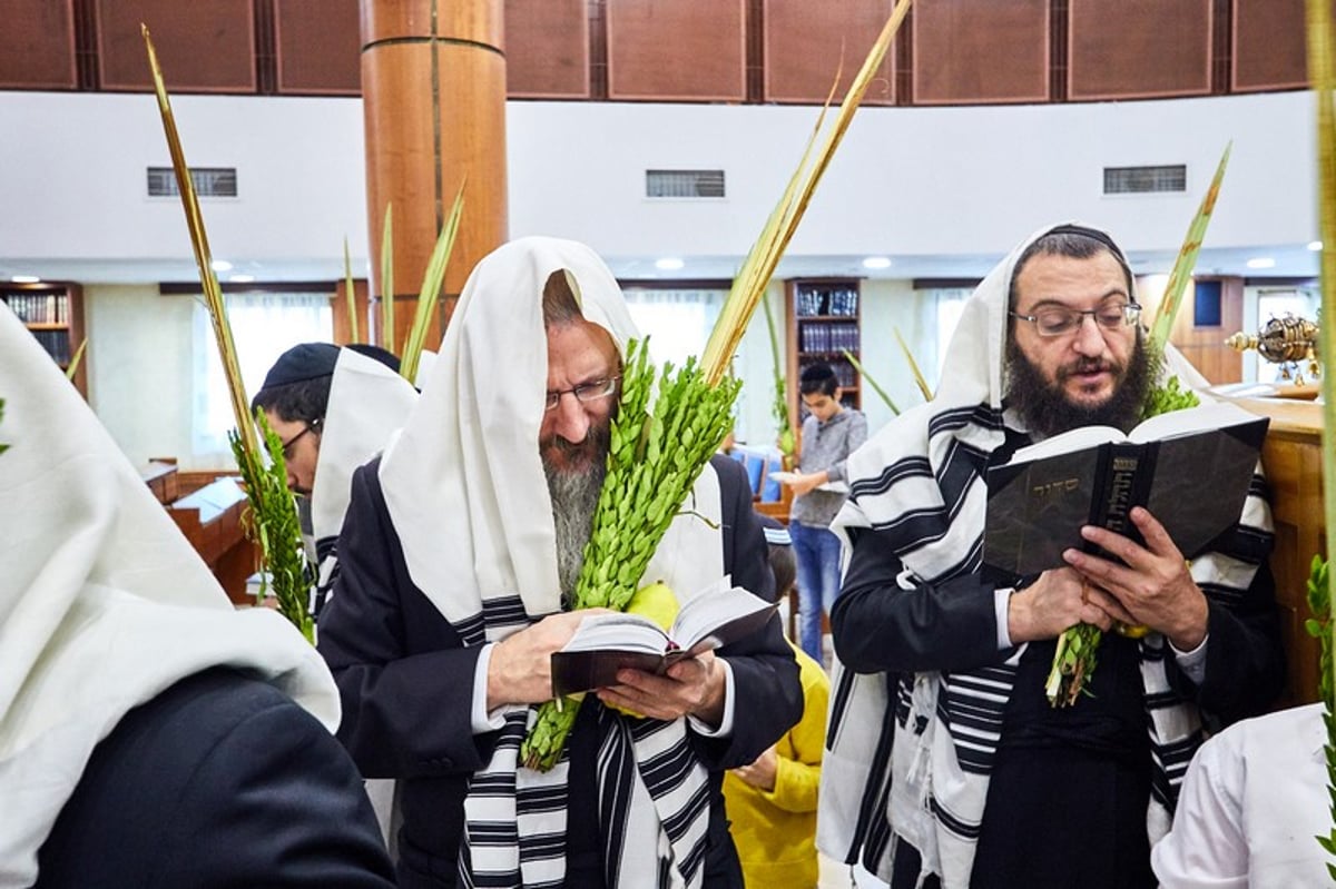 גלריה: הושענא רבה בבית הכנסת המרכזי במוסקבה