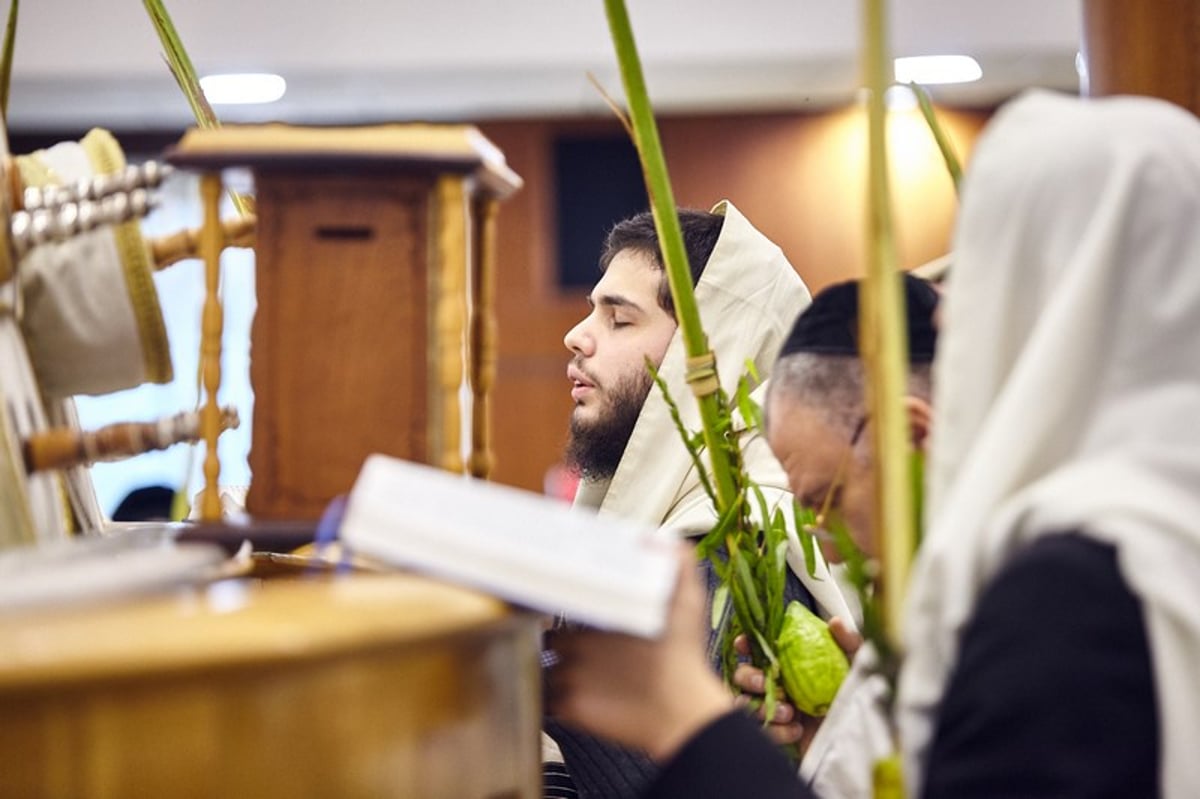 גלריה: הושענא רבה בבית הכנסת המרכזי במוסקבה