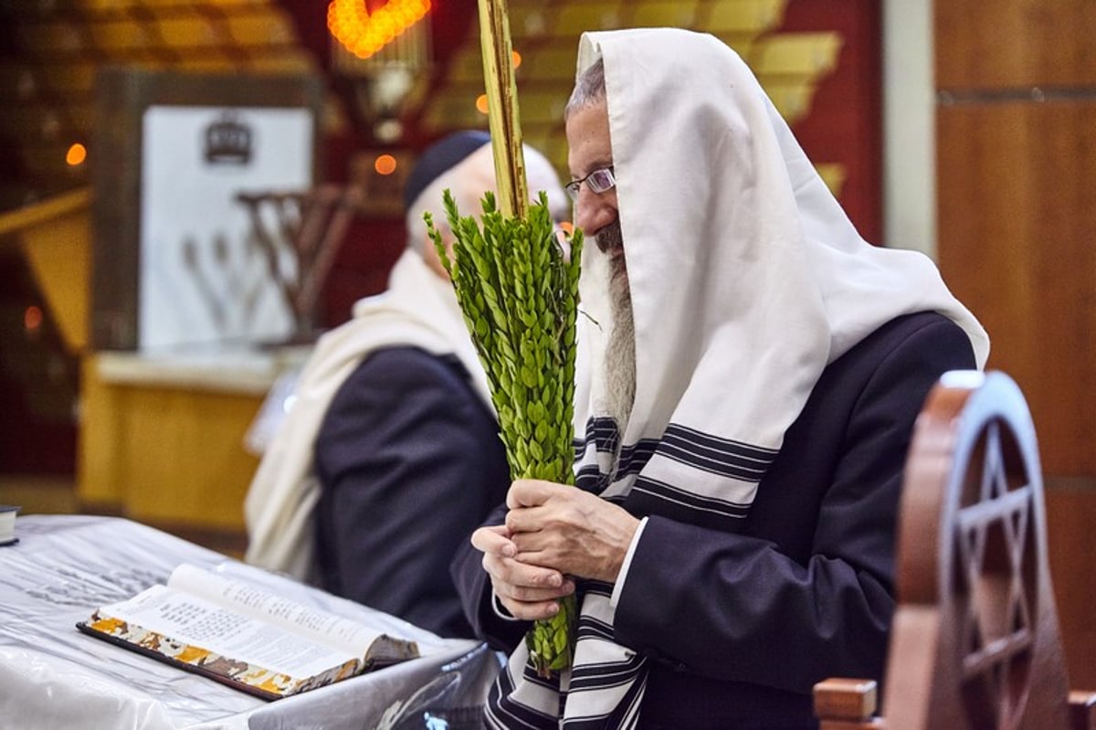 גלריה: הושענא רבה בבית הכנסת המרכזי במוסקבה