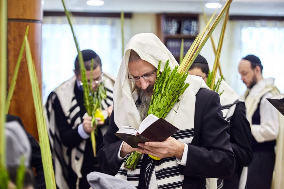 גלריה: הושענא רבה בבית הכנסת המרכזי במוסקבה