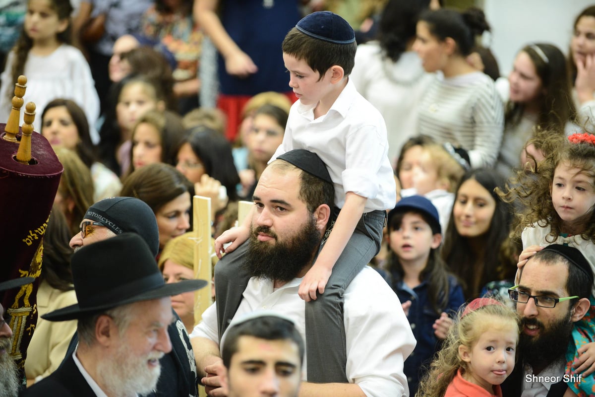 גלריה: הקפות שניות בכפר חב"ד